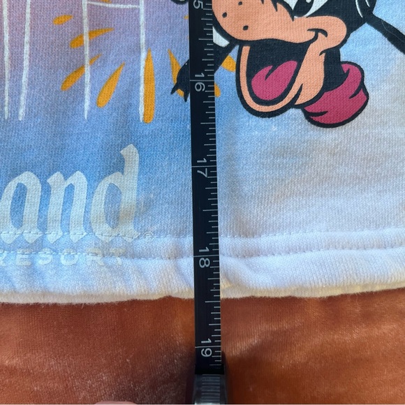 Mickey Mouse and Friends Fantasyland Castle Pullover Sweatshirt Size XS - Picture 5 of 6